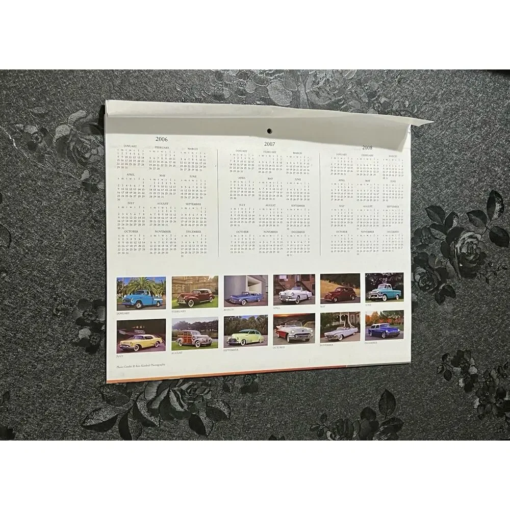 2007 GM Classic Cars & Trucks Calendar 1955 Oldsmobile Super 88 Convertible